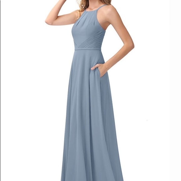 Azazie Dresses & Skirts - Azazie Melinda Bridesmaid Dress in Dusty Blue
